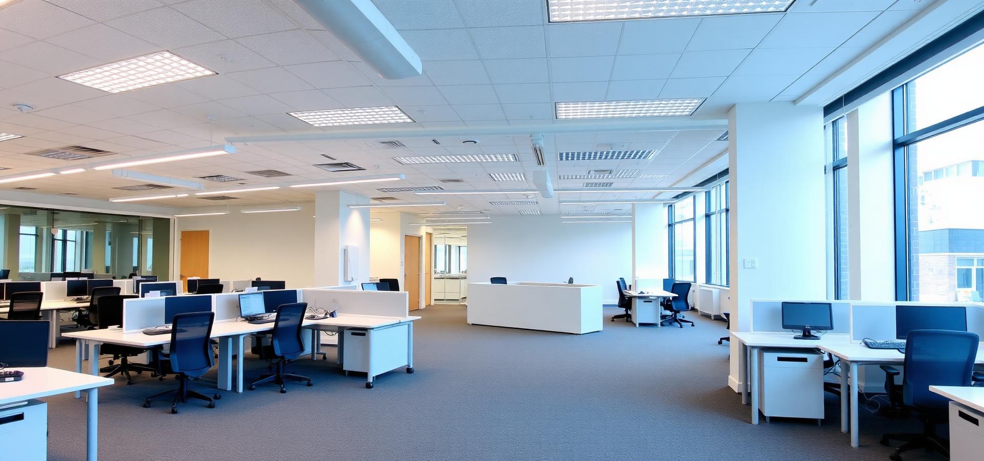 Completed commercial office fit out by MVLGROUP