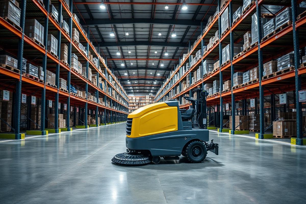 Distribution centre deep clean